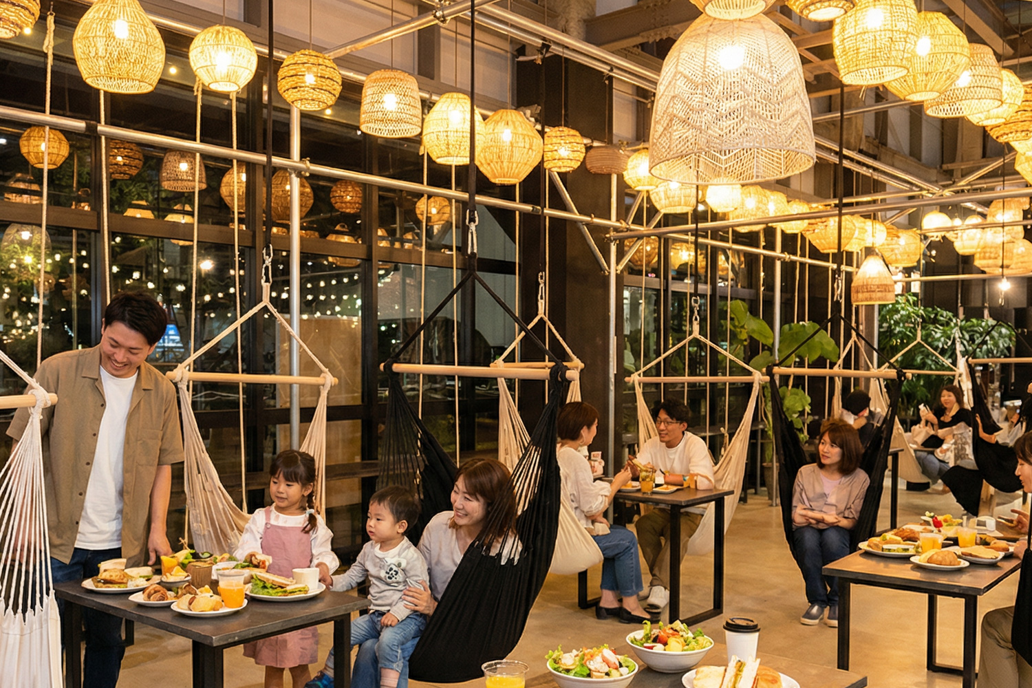 ハンモックエリア